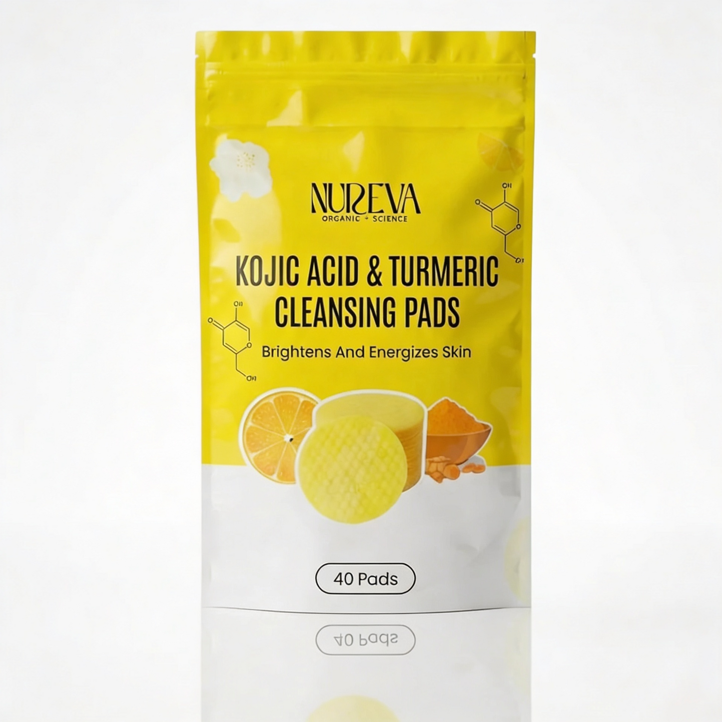Kojic Acid & Turmeric Cleansing Pads (40 Pads)