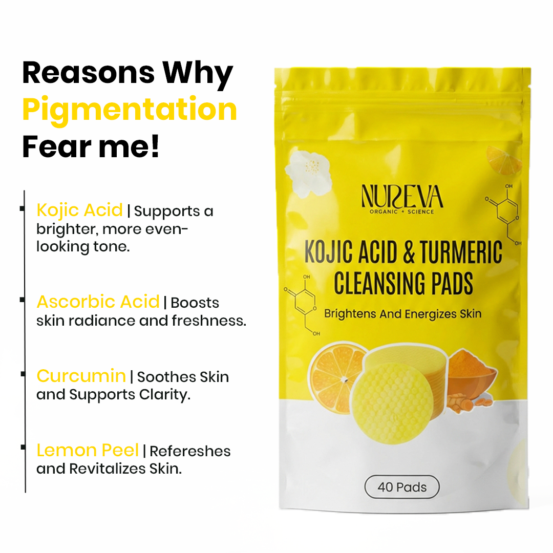 Kojic Acid & Turmeric Cleansing Pads (40 Pads)