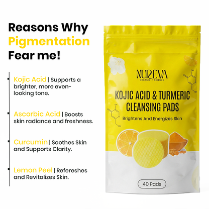 Kojic Acid & Turmeric Cleansing Pads (40 Pads)