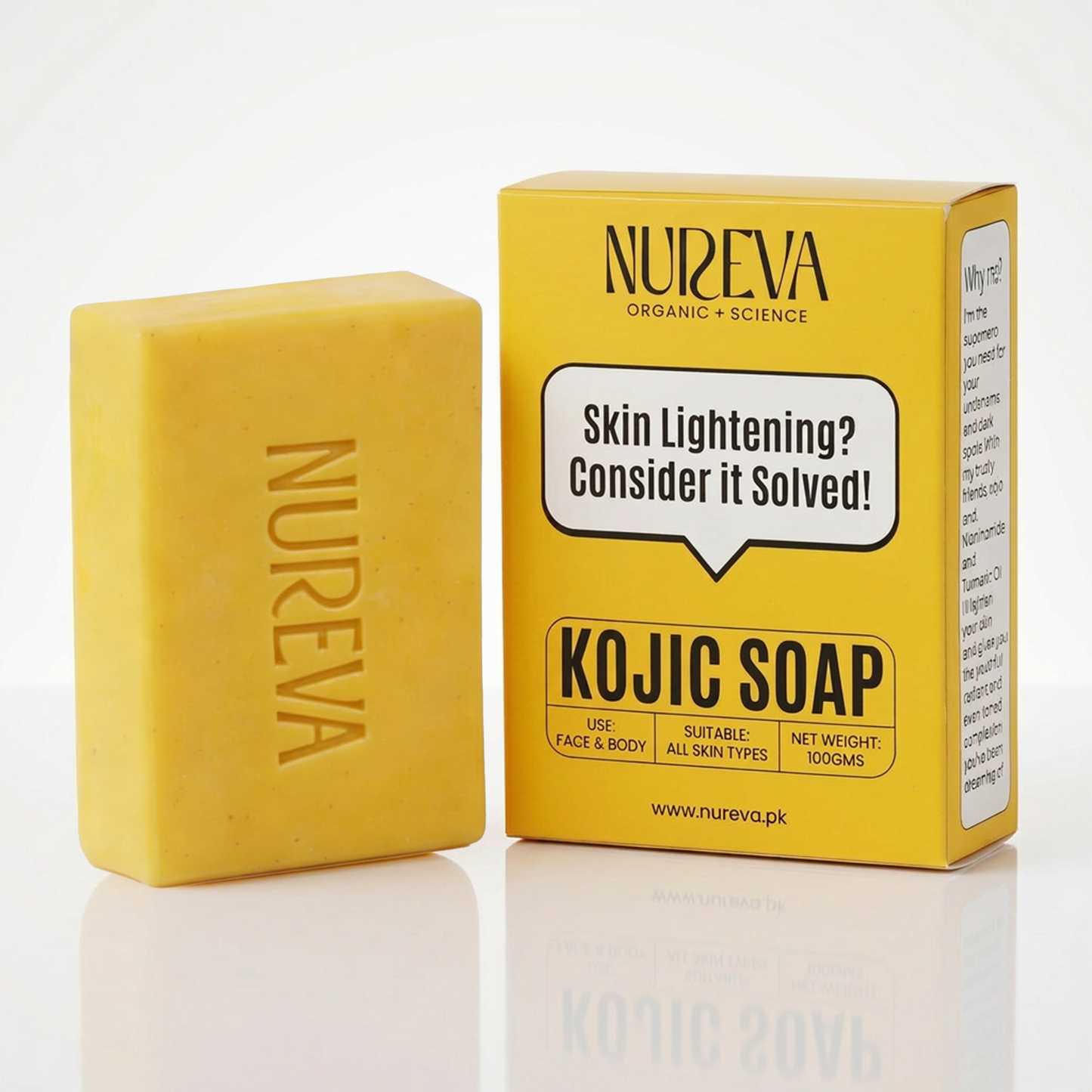 Turmeric & 2% Kojic Acid Soap 100g