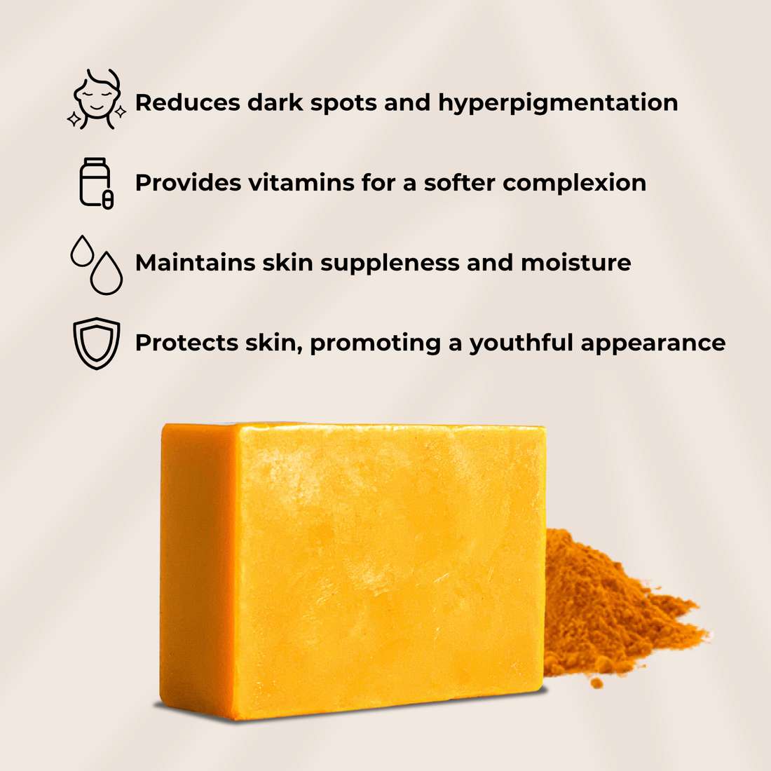 Turmeric & 2% Kojic Acid Soap 100g