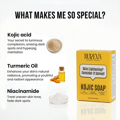 Turmeric & 2% Kojic Acid Soap 100g