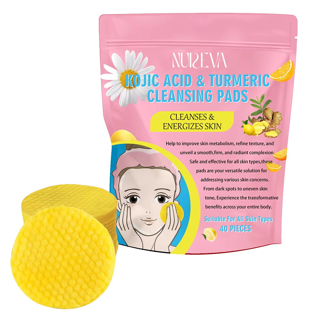 Turmeric & Kojic Acid Cleansing Pads (40 Pads)