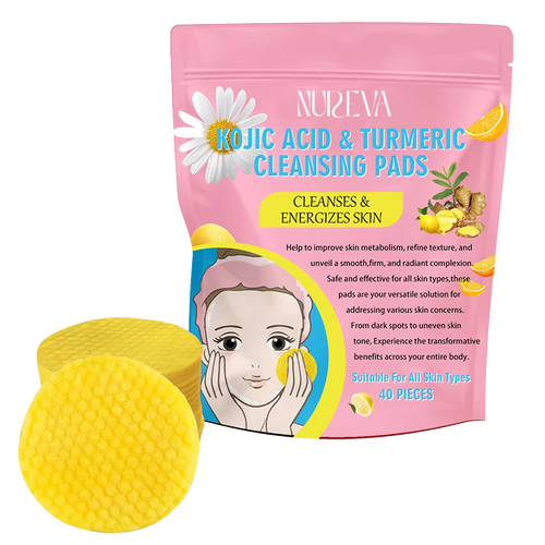 Turmeric & Kojic Acid Cleansing Pads (40 Pads)