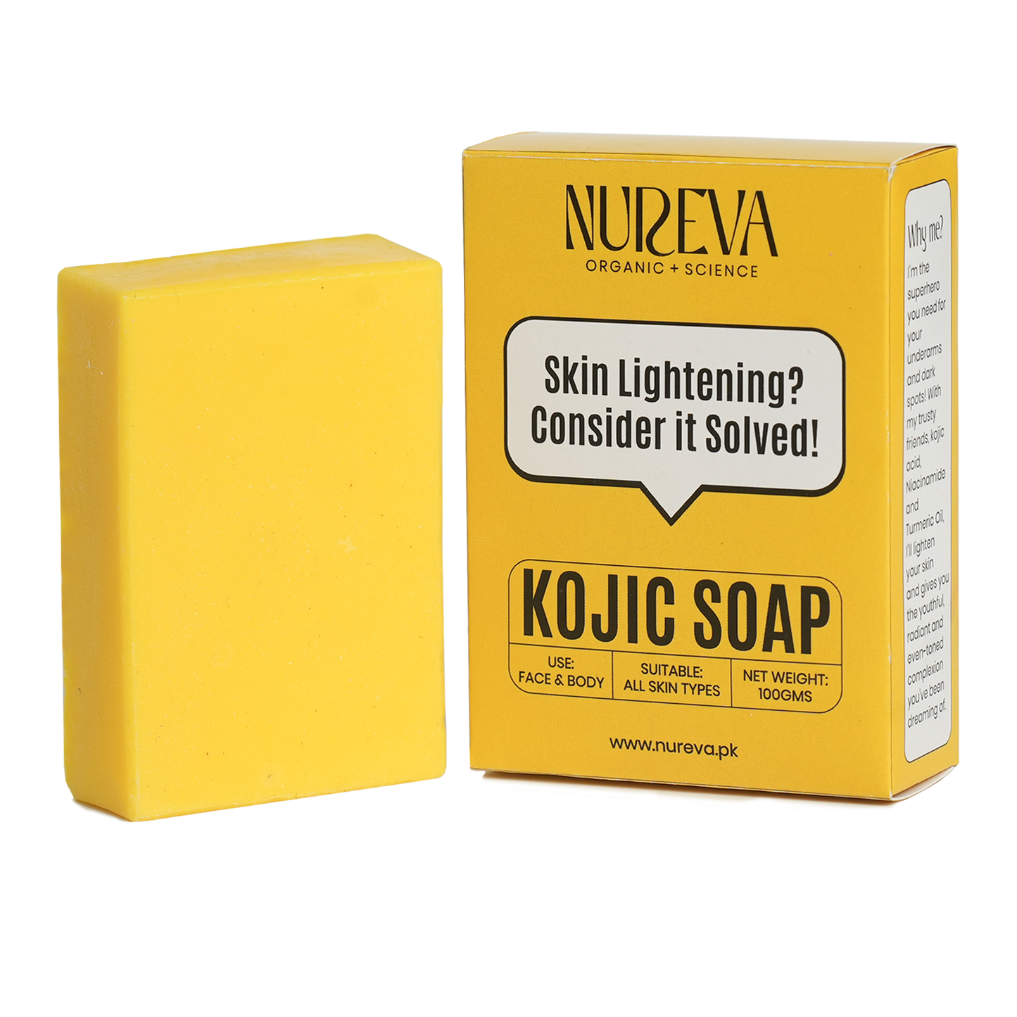 Turmeric & 2% Kojic Acid Soap 100g