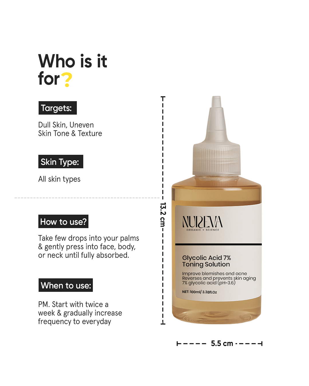 7% Glycolic Acid Toner