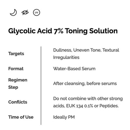 7% Glycolic Acid Toner